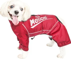 Dog Helios ® 'Hurricanine' Waterproof and Reflective Full Body Dog Coat