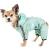 Dog Helios ® 'Torrential Shield' Waterproof and Adjustable Full Body Dog Raincoat