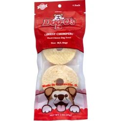 Dog-O's Cheese Chompers Crunchy Dog Treats - 3 Oz