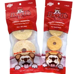 Dog-O's Cheese Chompers with Berry Crunchy Dog Treats