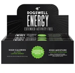DOGSWELL Energy Extended Activity Fuel Chicken & Coconut Oil Recipe - 0.8 oz Tubes - Case of 20