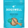 DOGSWELL Skin and Coat Grain Free Jerky Lamb Soft and Chewy Dog Treats - 10 oz Bag