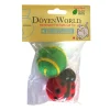DoyenWorld Felt Ball and Ladybug Catnip Cat Toys - 2 Pack