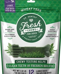 Dr. Dental Fresh Dog Dental Chews - Large - 18 Oz