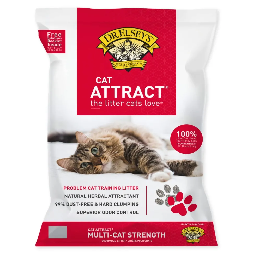 Dr. Elsey’s® Cat Attract™ Cat Litter - 40 Lbs