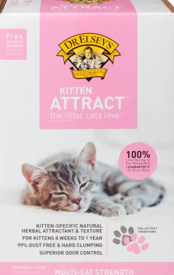 Dr. Elsey's Precious Cat Litter Alternative Premium Clumping Kitten Attract Cat Litter - 20 lb Box