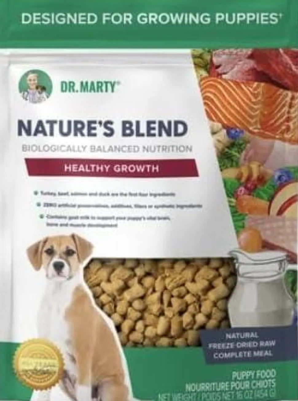 Dr. Marty Healthy Growth for Puppies Freeze-Dried Dog Food - 48 Oz