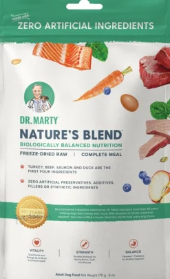 Dr. Marty Nature's Blend Freeze Dried Raw Dog Food