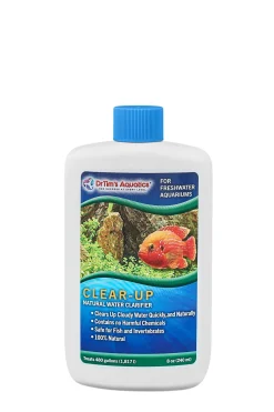 Dr Tim's Aquatics Clear Up Tropical Freshwater Water Clarity - 8 Oz (480GAL)