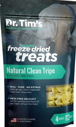 Dr. Tim's Freeze Dried Clean Tripe Dog and Cat Treats