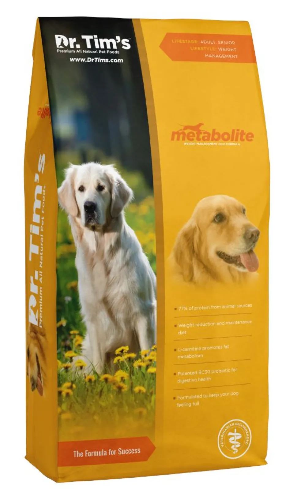Dr. Tim's Metabolite Weight Management Formula Dry Dog Food