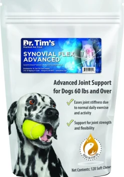 Dr. Tim's Synovial Flex Advanced Joint Mobility Chews for Dogs over 60lbs
