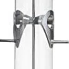 Droll Yankees Classic Sunflower Tube Type Wild Bird Feeder with Ring Pull - Silver - 1 Lb Cap