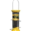 Droll Yankees Onyx Clever Clean Screen Finch Wild Bird Feeder - Black - 1 Lb Cap