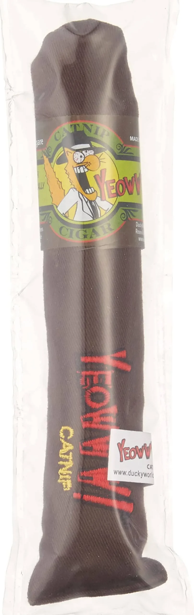 Ducky World Yeowww!® Cigars Catnip Toys 7 Inch