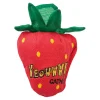 Ducky World Yeowww! Strawberry Plush Catnip Cat Toy