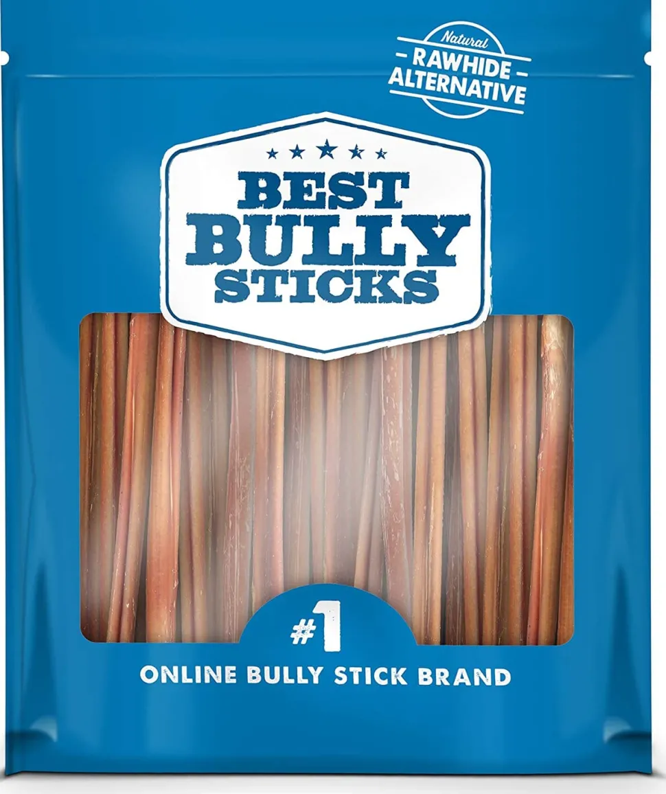 Durkha Dog Bully Sticks Plain - 12 Inches - 24 Count