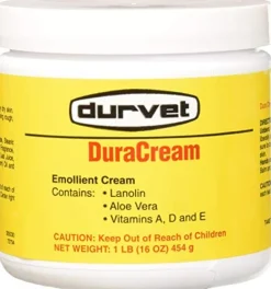 Durvet Duracream Udder Balm Veterinary Supplies Ointments & Creams - 1 Lb