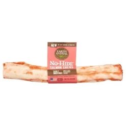 Earth Animal Dog Chews NO HIDE Salmon - 11 Inches - 12 Count