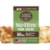 Earth Animal Dog Chews NO HIDE Pork - 4 Inches - 24 Count