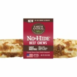 Earth Animal Dog Chews NO HIDE Beef - 7 Inches - 24 Count - Case of 24