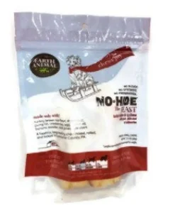 Earth Animal Dog Chews NO HIDE Feast - 4 Inches - 2 Pack