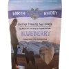 Earth Buddy Hemp Hearts Blueberry Chewable Dog Supplements 4MG - 5.5 Oz