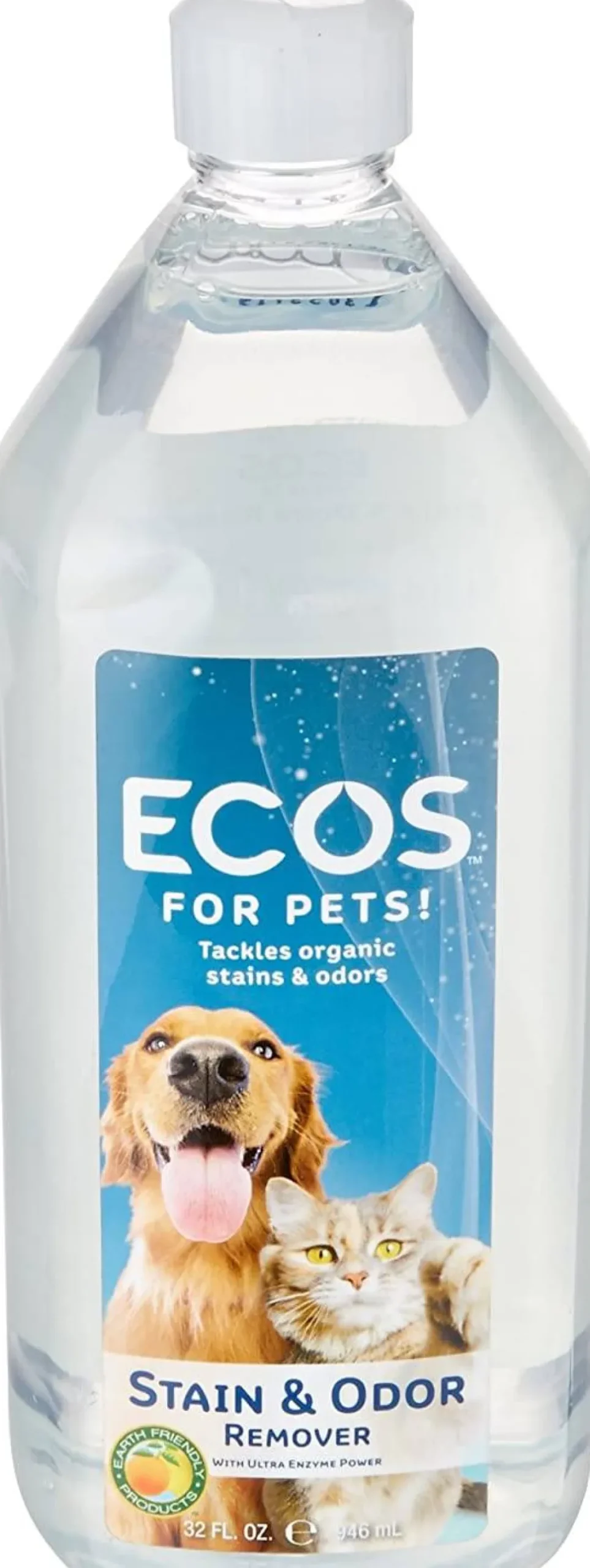 Earth Friendly ECOS Stain & Odor Remover for Dogs and Cats - 32 oz