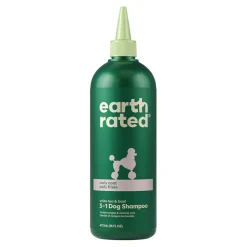 Earth Rated Curly Coat 3-in-1 White Tea and Basil Fragrance Dog Shampoo - 16 Oz