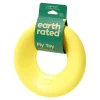 Earth Rated Rubber Flyer Floating Fetch and Chew Dog Toy - Yellow