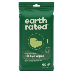 Earth Rated Unscented Eye Cleansing Dog Wipes - 60 Count