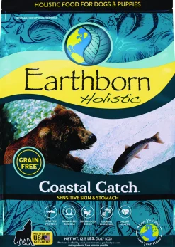 Earthborn Grain-Free COASTAL Catch Dry Dog Food - 12.5 lbs