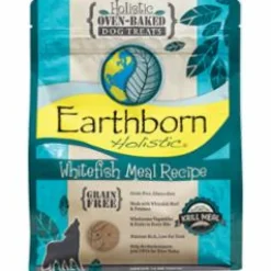 Earthborn Grain-Free Dog Biscuits Whitefish - 14 Oz - Case of 8