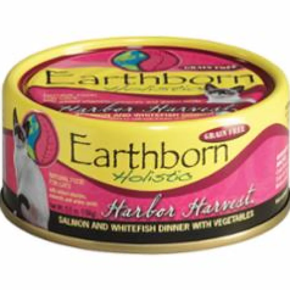 Earthborn Grain-Free Harbor Harvest Canned Cat Food - 5.5 Oz - Case of 24