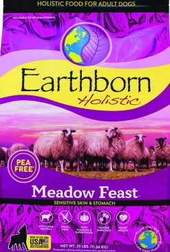 Earthborn Grain-Free Meadow Feast Dry Dog Food - 25 lbs