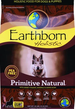 Earthborn Grain-Free Primitive Natural Dry Dog Food - 25 lbs