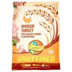 Earthborn Unrefined Ancient Grains Turkey Dry Dog Food - 12.5 lbs