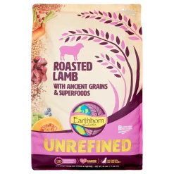 Earthborn Unrefined Ancient Grains Lamb Dry Dog Food - 25 lbs