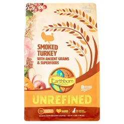 Earthborn Unrefined Ancient Grains Turkey Dry Dog Food - 4 lbs