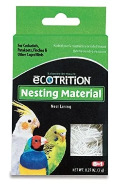 Ecotrition Ecotrition Nesting Material for All Birds Bird Nesting Materials - .25 Oz
