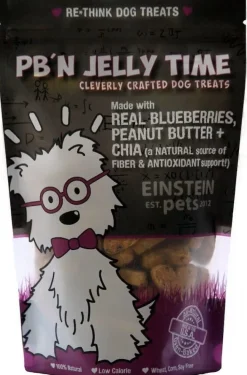 Einstein Pets Signature Treats PB'N Jelly Time Chewy Dog Treats - 8 oz Bag