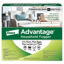 Elanco Advantage Eggs and Flea and Tick Eliminator Canister Household Fogger - 2 Oz - 3 Pack