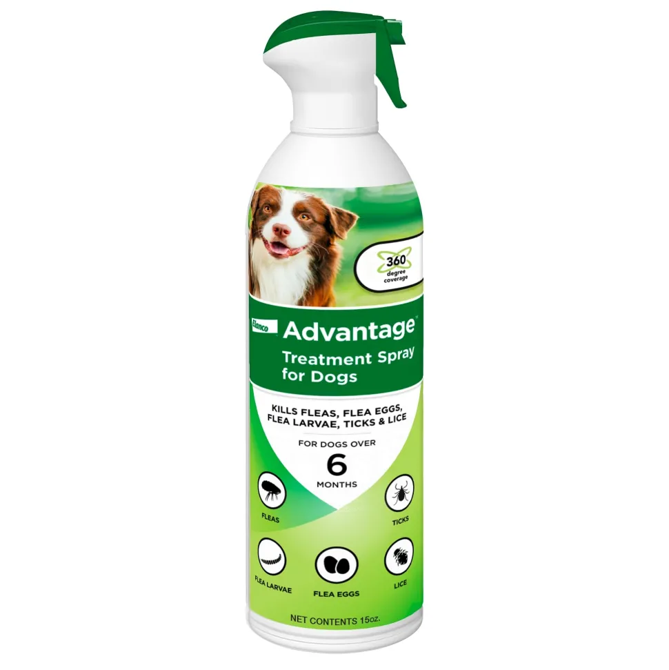 Elanco Advantage Flea and Tick Dog Spray for Adults and Puppies over 6 Months
