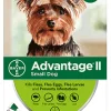 Elanco Advantage II Small Dog 6-Month Dose Spot-on Flea and Tick Treatment - 3-10 Lbs - Green