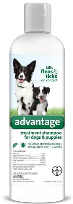 Elanco Advantage Treatment Shampoo for Dogs and Puppies