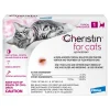Elanco Cheristine Cat 6-Week Dose Topical Spot-on Cat Flea and Tick Treatment - 1.8+ Lbs