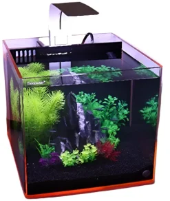 EShopps Deskmate Acrylic Aquarium Kit with LED Light - 3.8 Gal