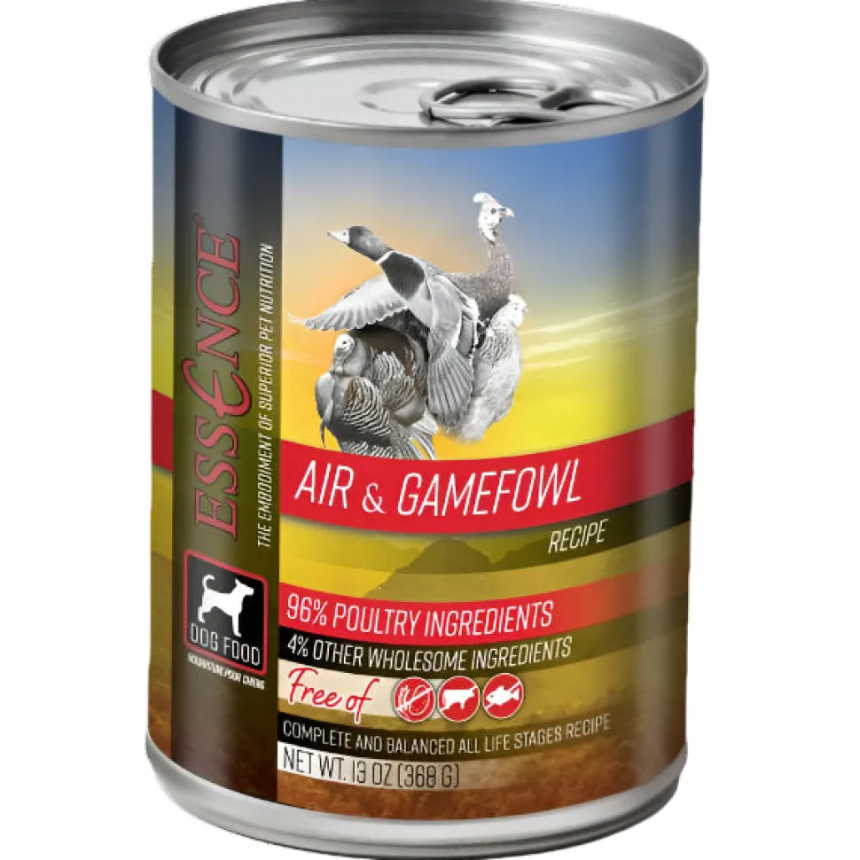 Essence Dog Air & Game Fowl Canned Dog Food - 12/13 oz Cans - Case of 1