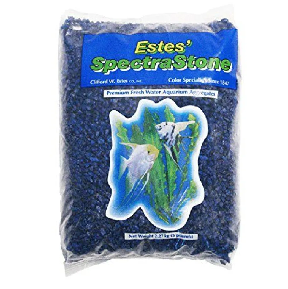 Estes Special Spectrastone Gravel - Blue - 5 lb - Pack of 6
