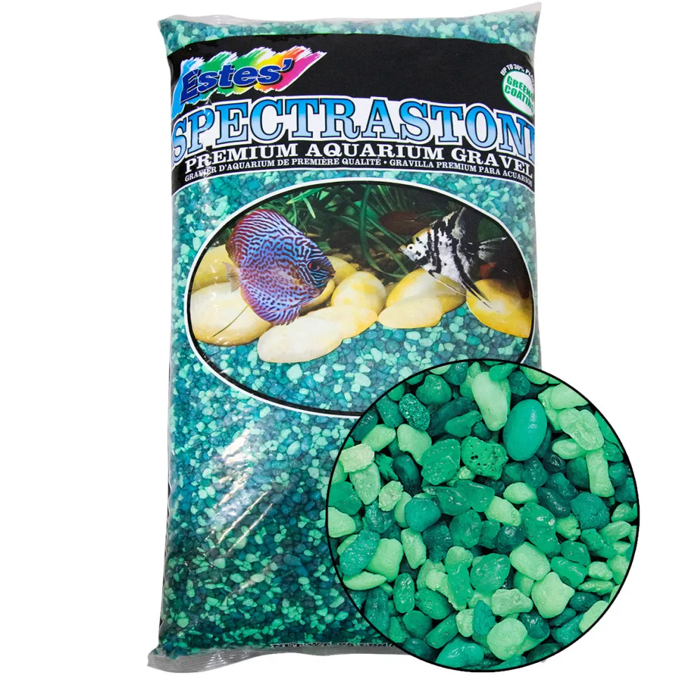 Estes Spectrastone Gravel - Lake Green - 25 lb - Pack of 2